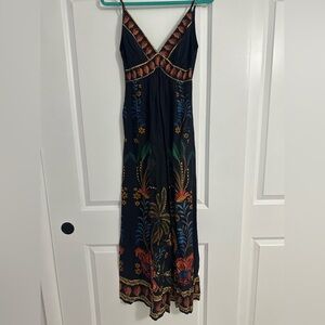 FARM Rio Black Floral Jumpsuit